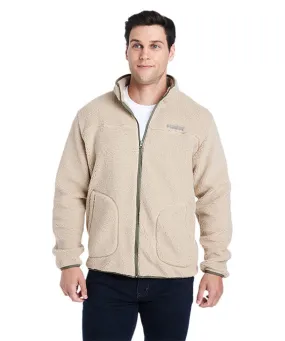 1911111 - Columbia Mens Rugged Ridge™ II Sherpa Full-Zip Fleece Jacket | Ancient Fossil