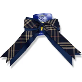 2 Layer Cheer Bow  - Plaid P1C