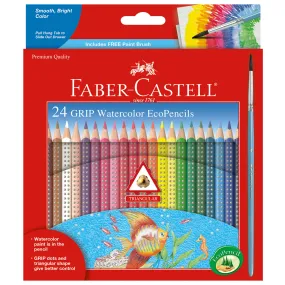 24 Grip Watercolor EcoPencils - #9121224