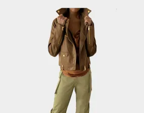 4.4 Deep Taupe Vegan Jacket - The Tuscany