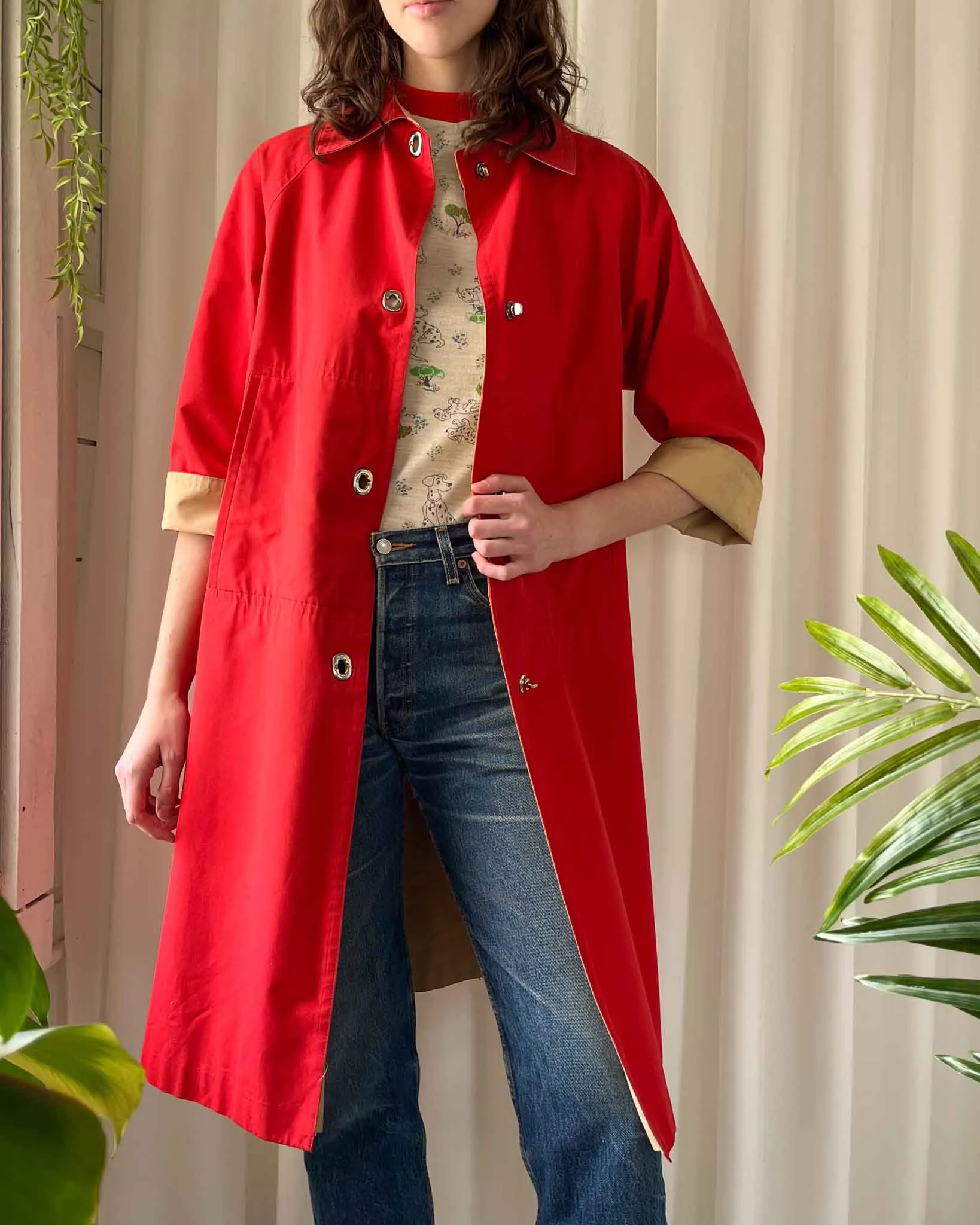 70s Bonnie Cashin Turnlock Trench | S - M