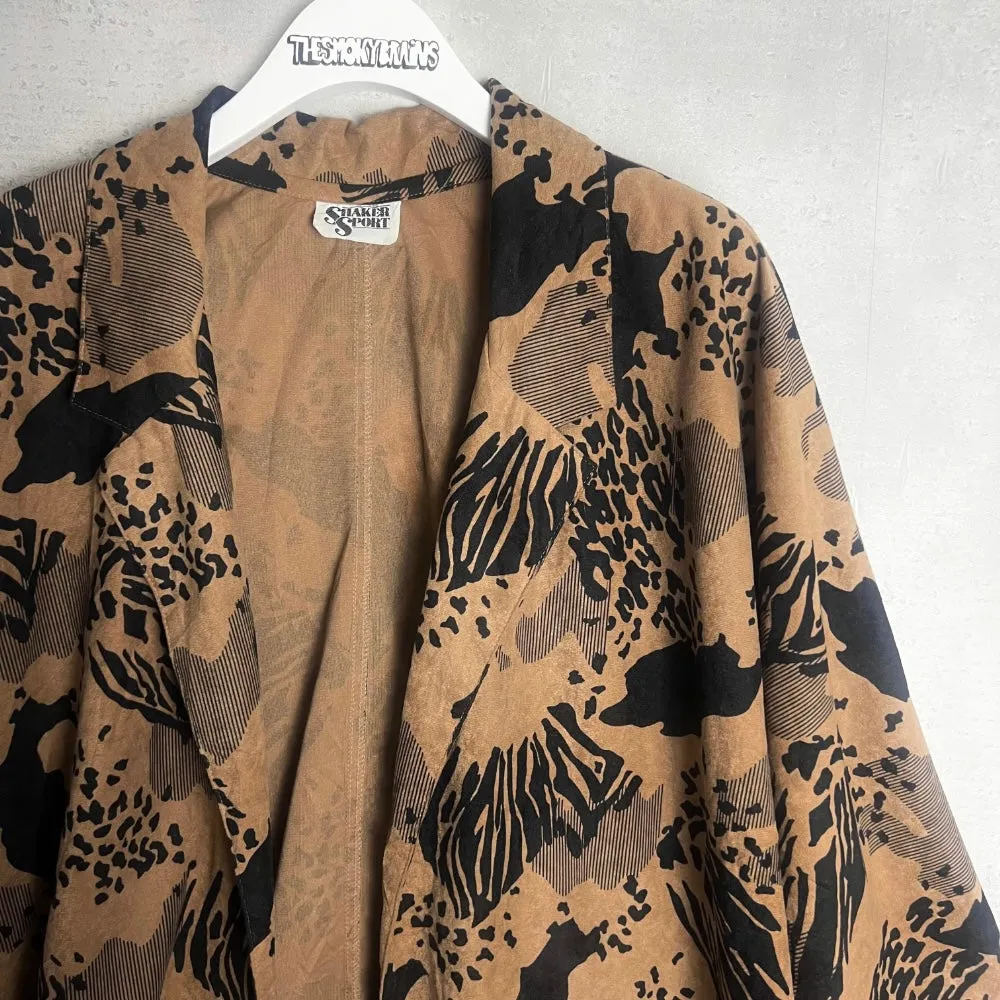 80'S USA製 / SAFARI PATTERN EASY JKT