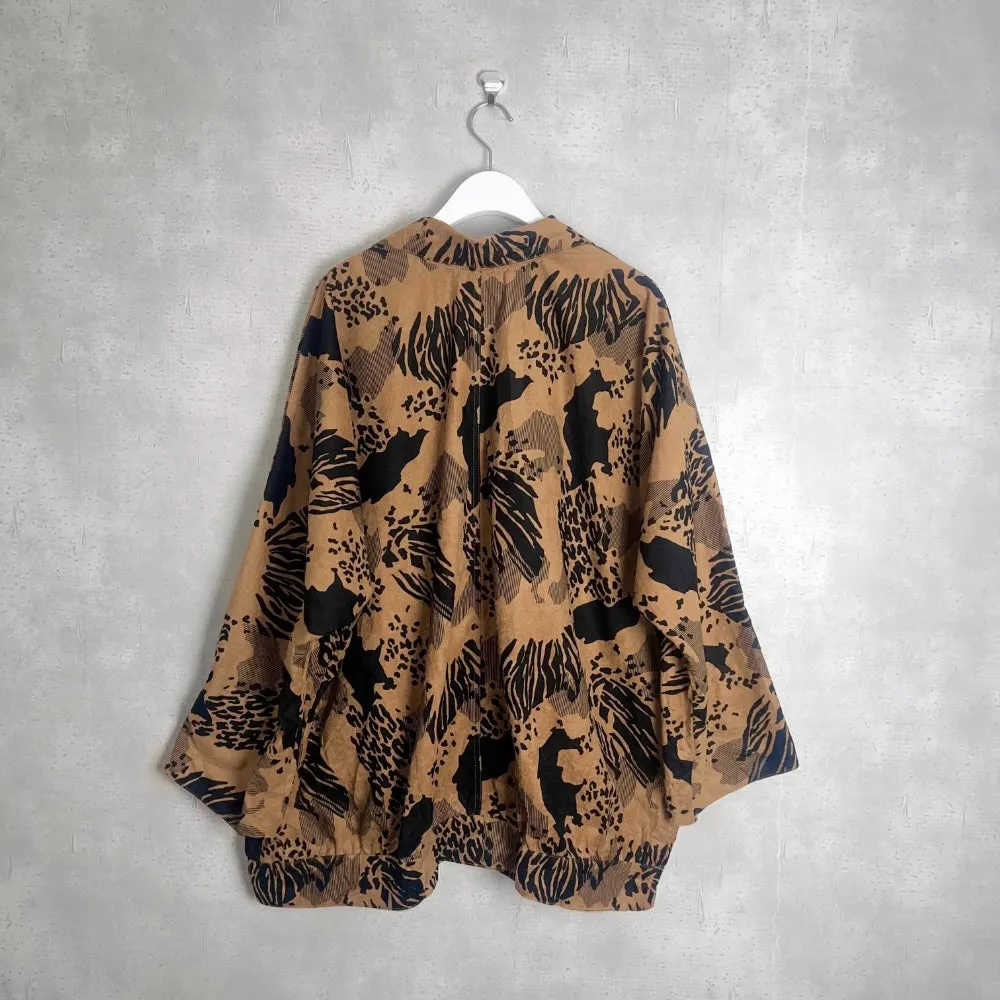 80'S USA製 / SAFARI PATTERN EASY JKT