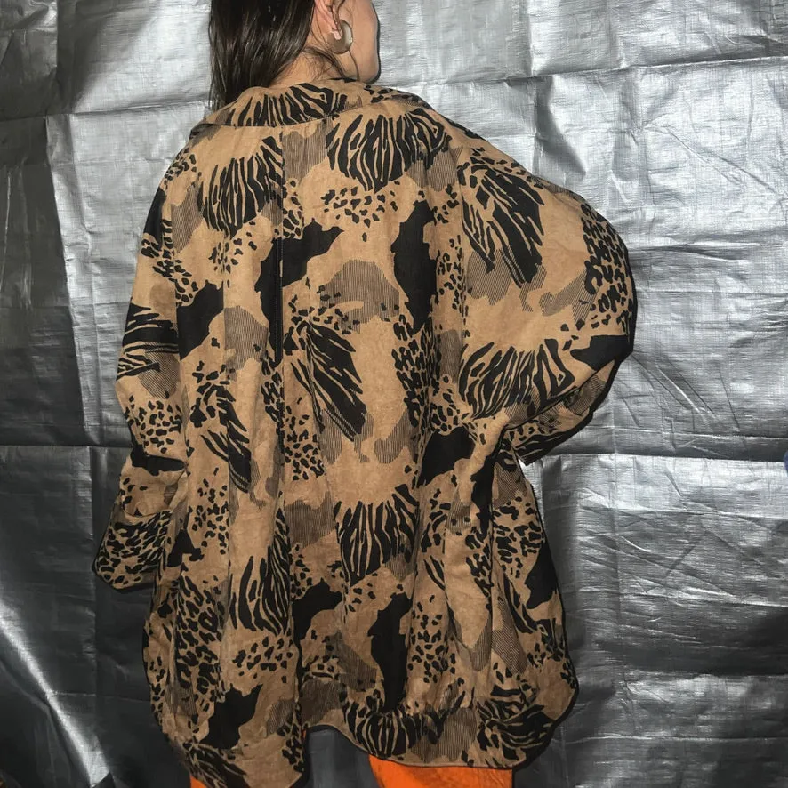 80'S USA製 / SAFARI PATTERN EASY JKT