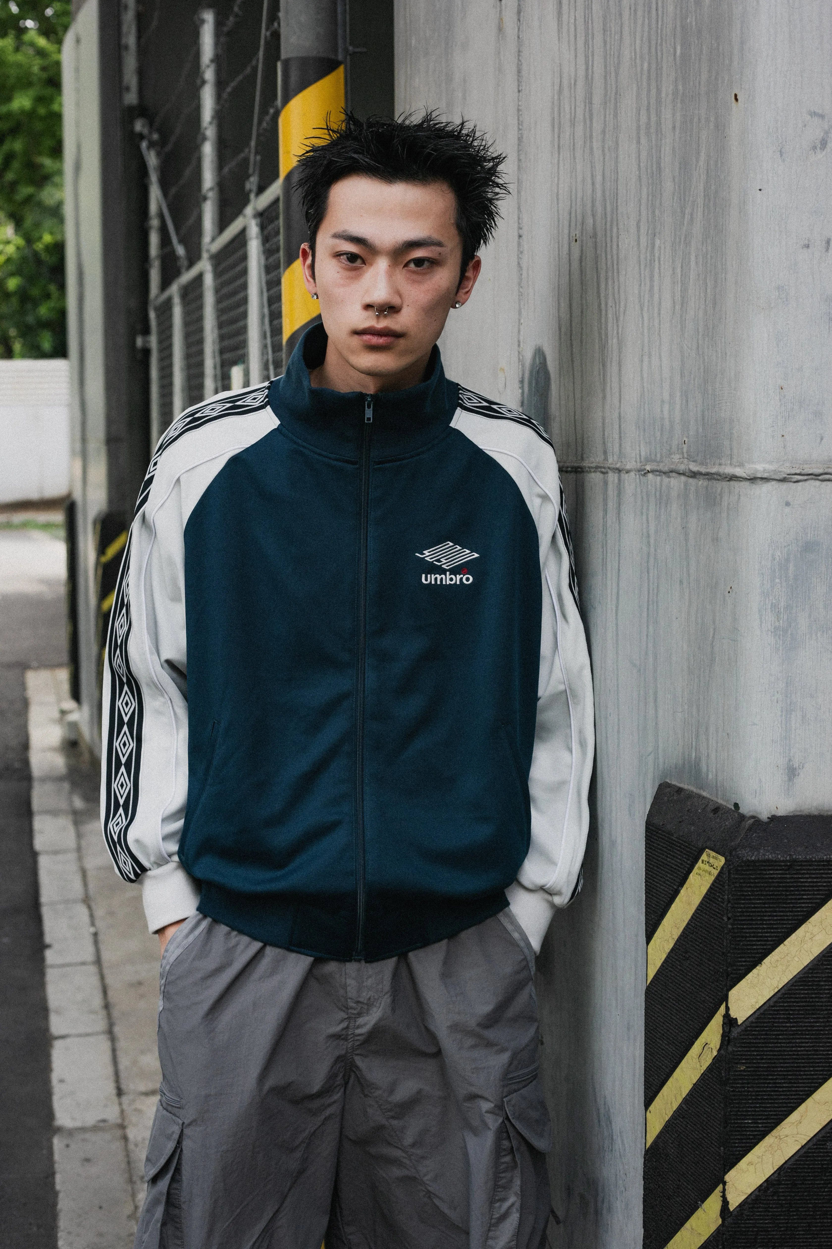 9090 × umbro Raglan Track Jacket