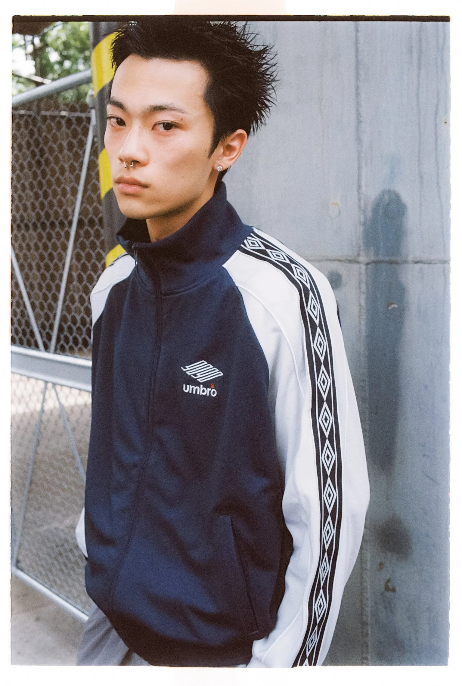 9090 × umbro Raglan Track Jacket