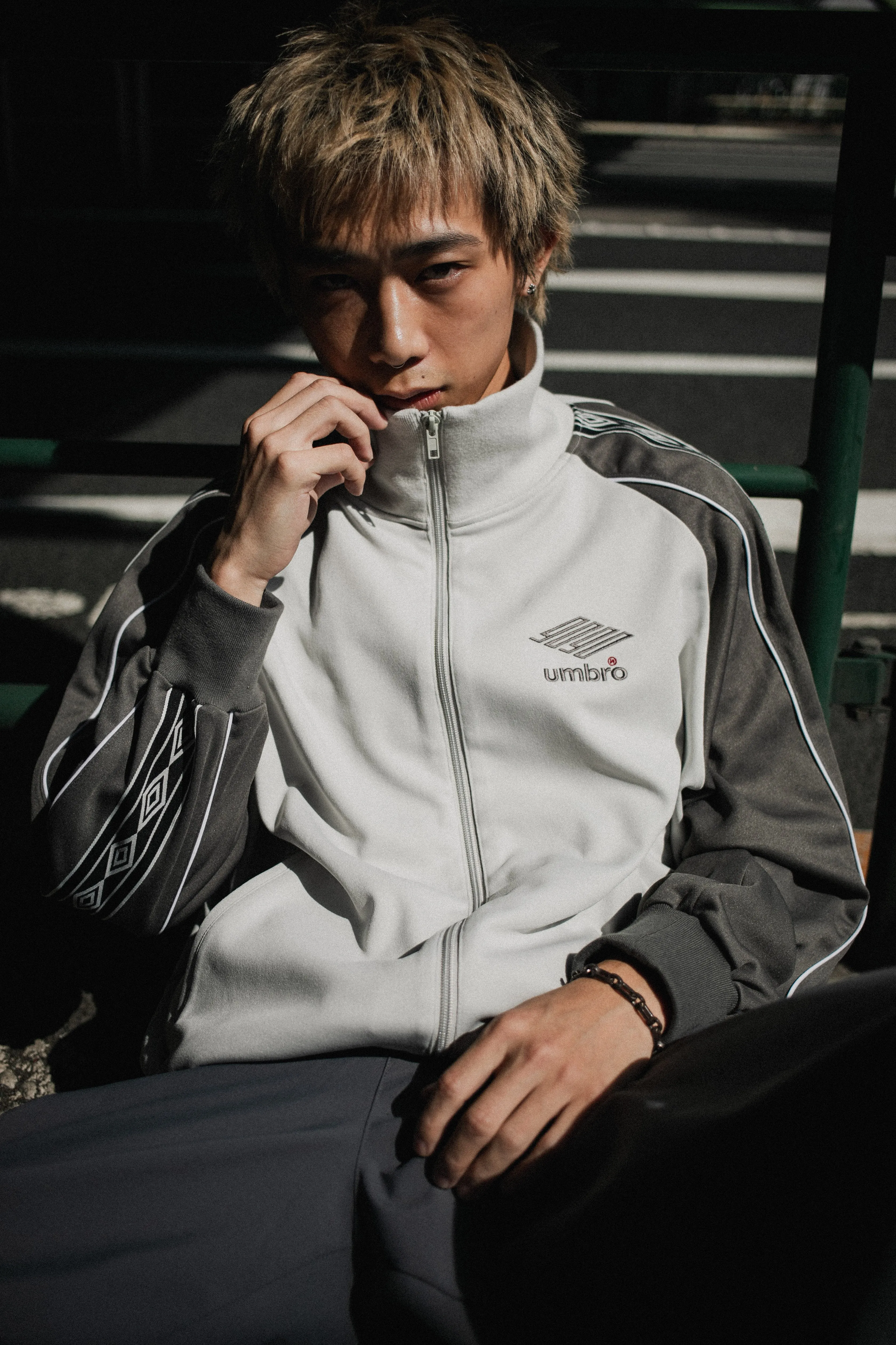 9090 × umbro Raglan Track Jacket