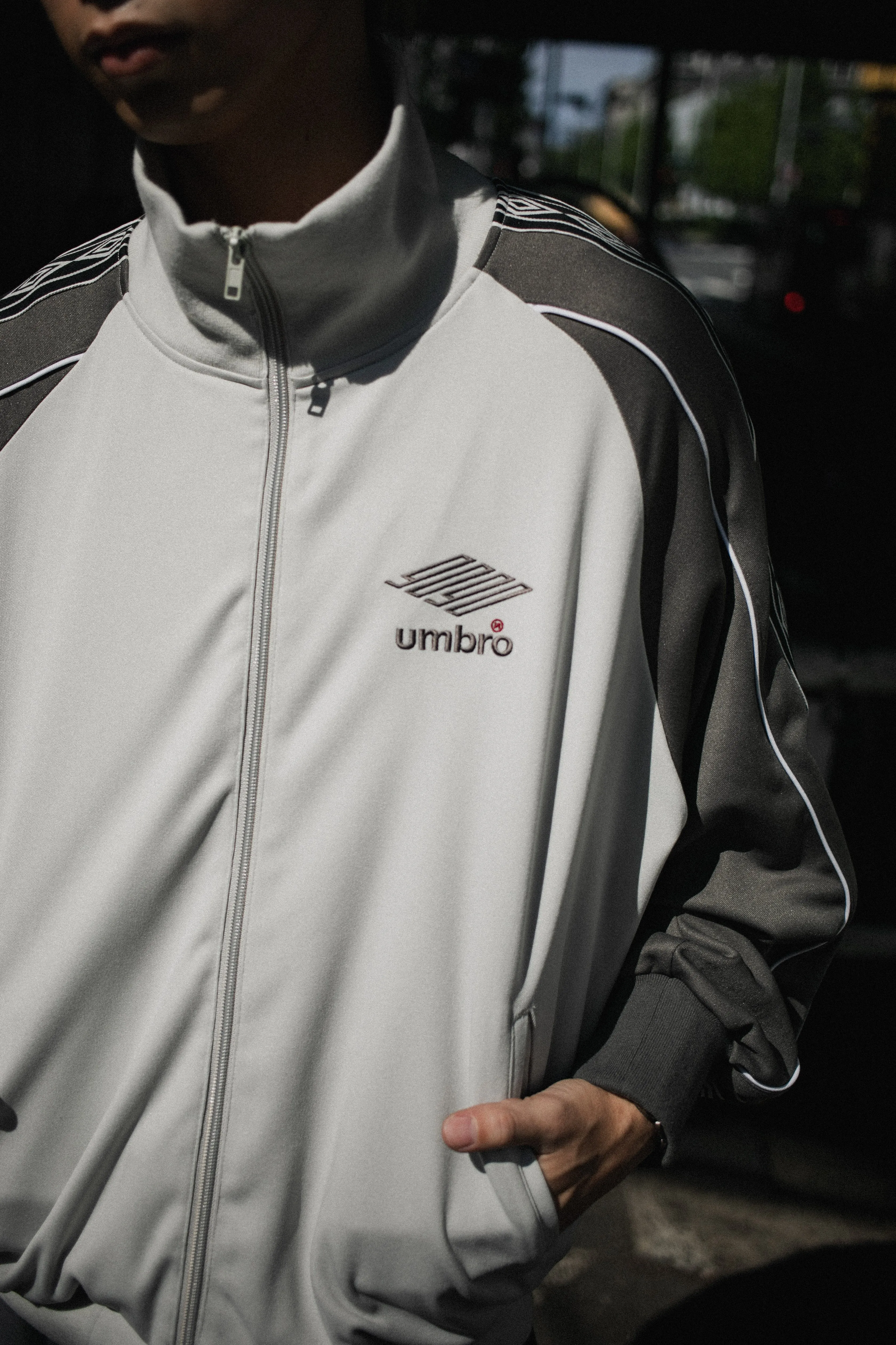 9090 × umbro Raglan Track Jacket