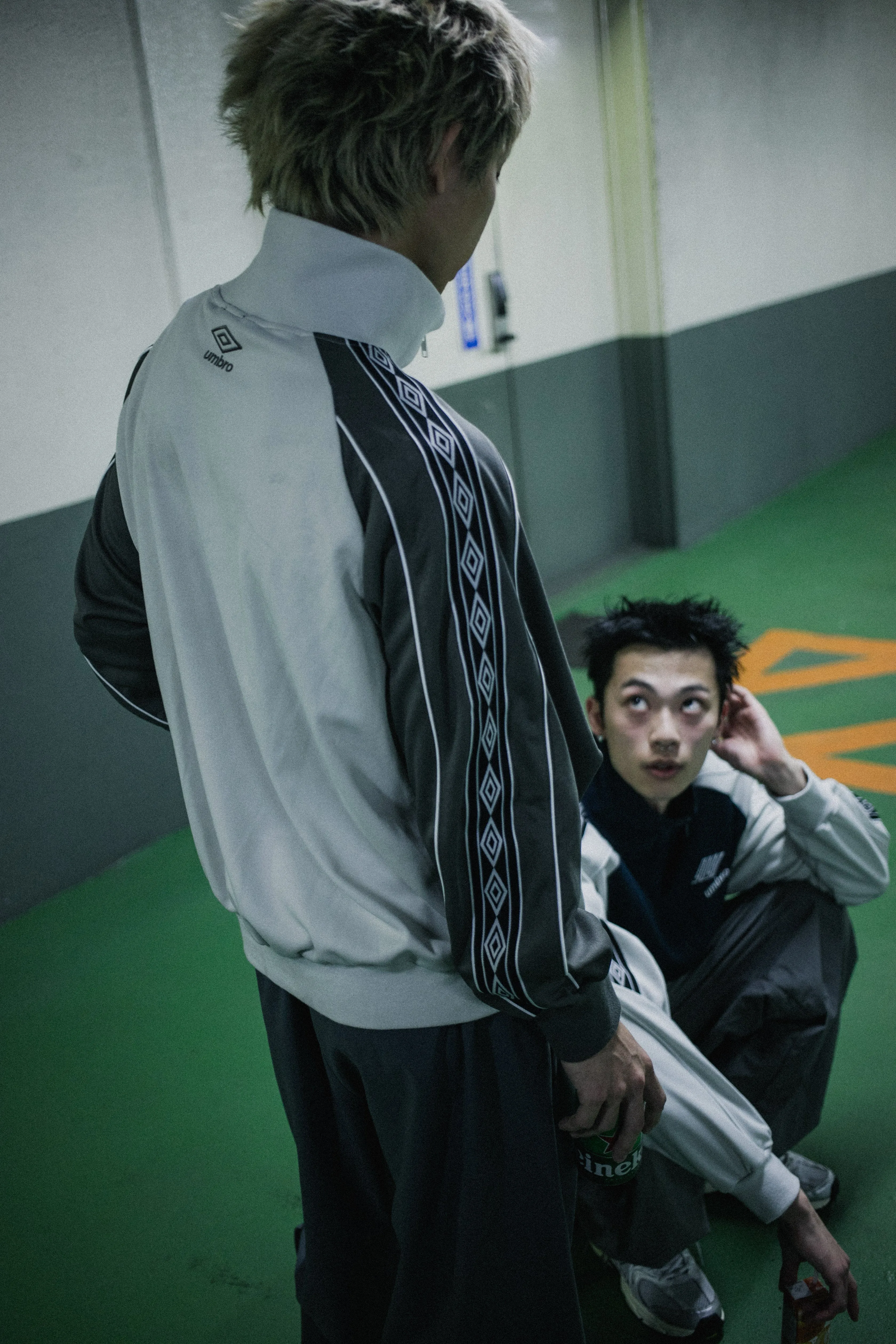 9090 × umbro Raglan Track Jacket