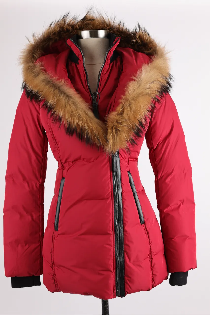 Adali Fur Trim Down Puffer Jacket