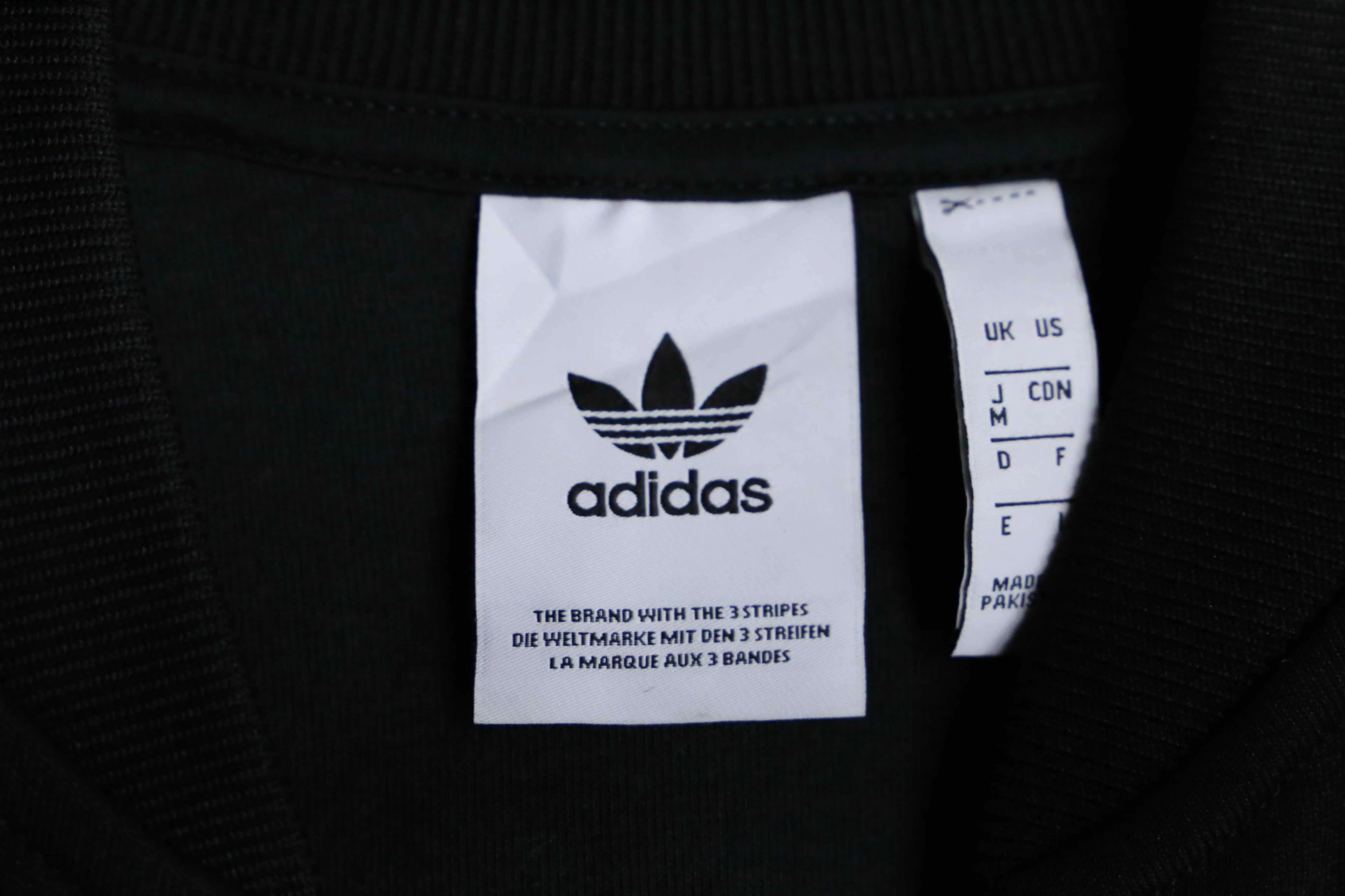 “adidas” 3LINE double zip track blouson jacket