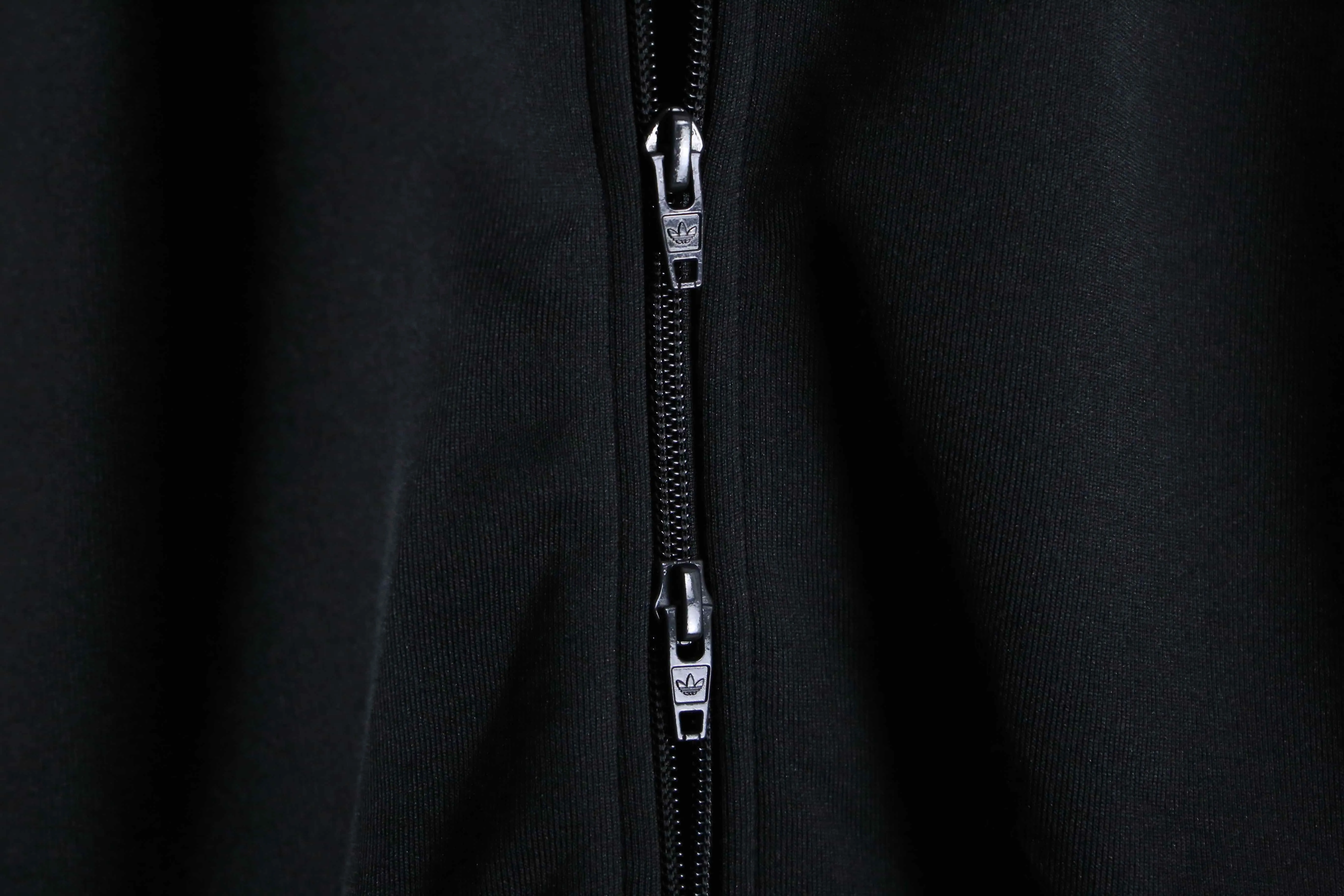 “adidas” 3LINE double zip track blouson jacket