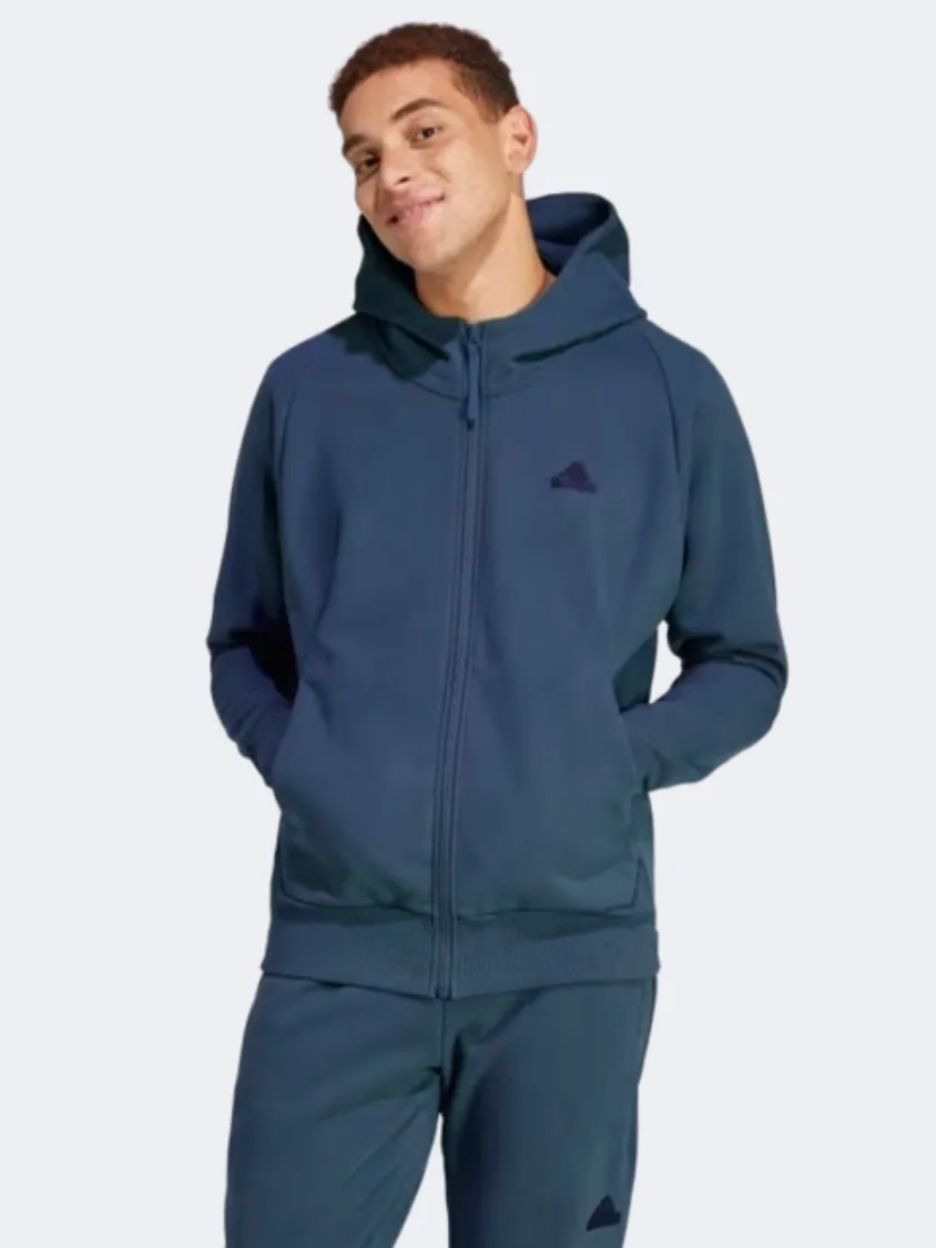 Adidas Z N E Men Sportswear Hoody Legend Ivy