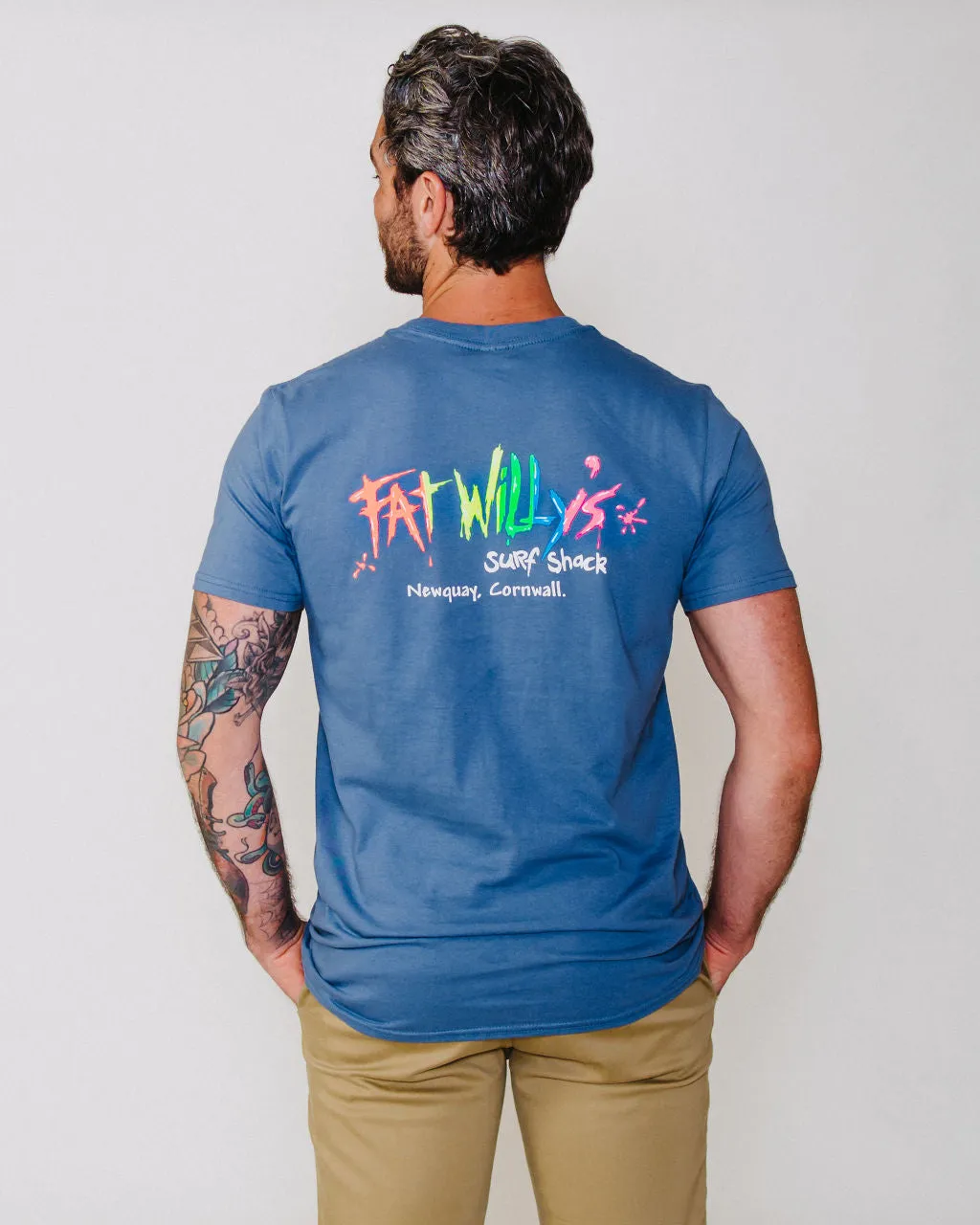 Adult Tee Indigo Blue