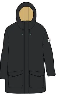 Alaska Insulated Recycled Parka - Black