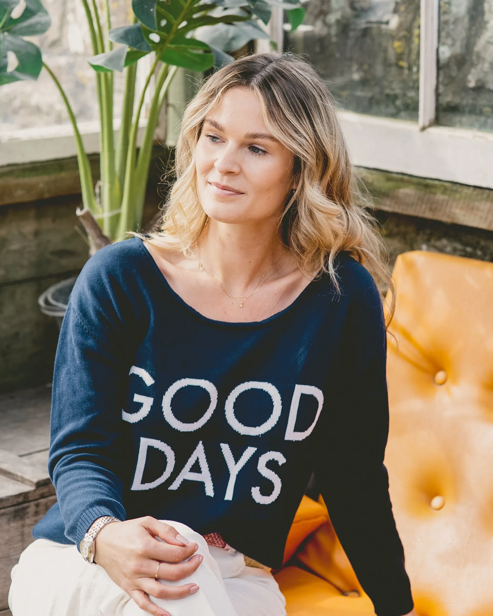 Aloft Good Days Knit Navy