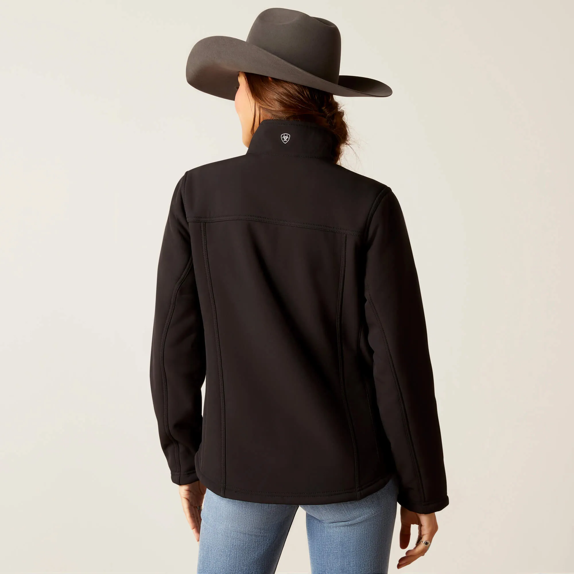 Ariat Women's Black Berber Back Softshell Jacket