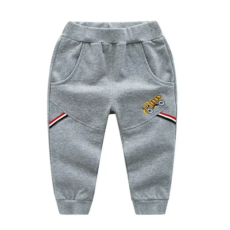 Autumn Winter Boys Pants Fall Clothes for Kids Warm Toddler Clothe Party 3-6Y Teen Comfortable Soft Trousers