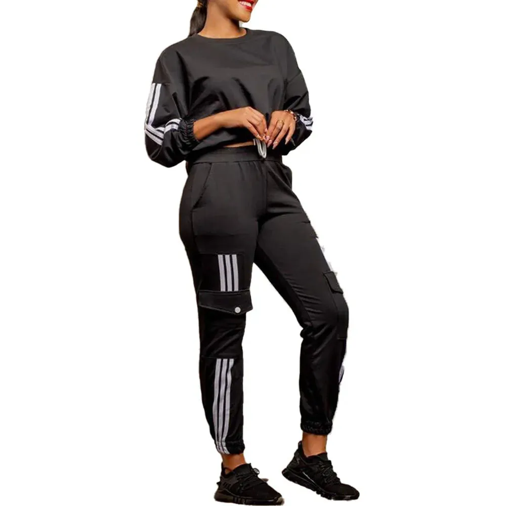 Autumn Winter Casual 2 Piece Set Women Tracksuit*