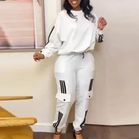 Autumn Winter Casual 2 Piece Set Women Tracksuit*