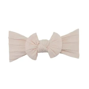 Baby Top Knot Single Bow Headband Fairy Floss