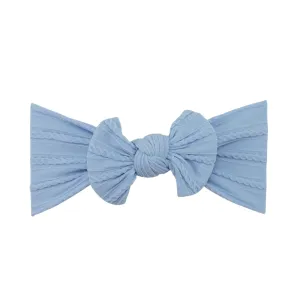 Baby Top Knot Single Bow Headband W