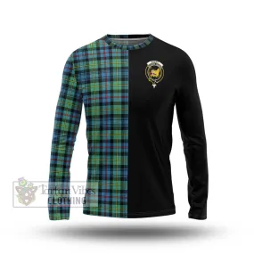 Bailey Ancient Tartan Long Sleeve T-Shirt with Family Crest and Half Of Me Style