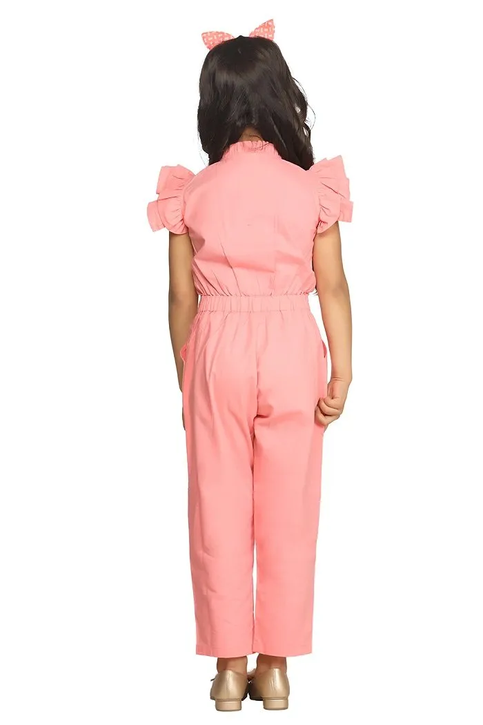 Ballerina Embrodiery Full Jumpsuit