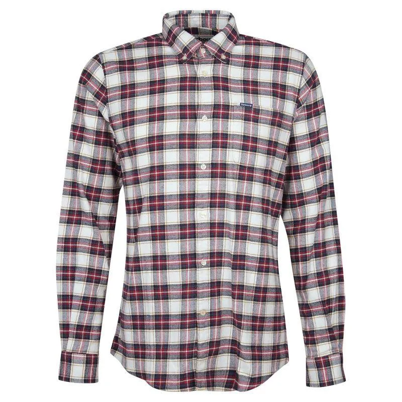 Barbour Alderton Mens Tailored Shirt - Ecru