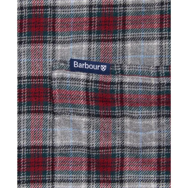 Barbour Alderton Tailored Mens Shirt - Grey Marl