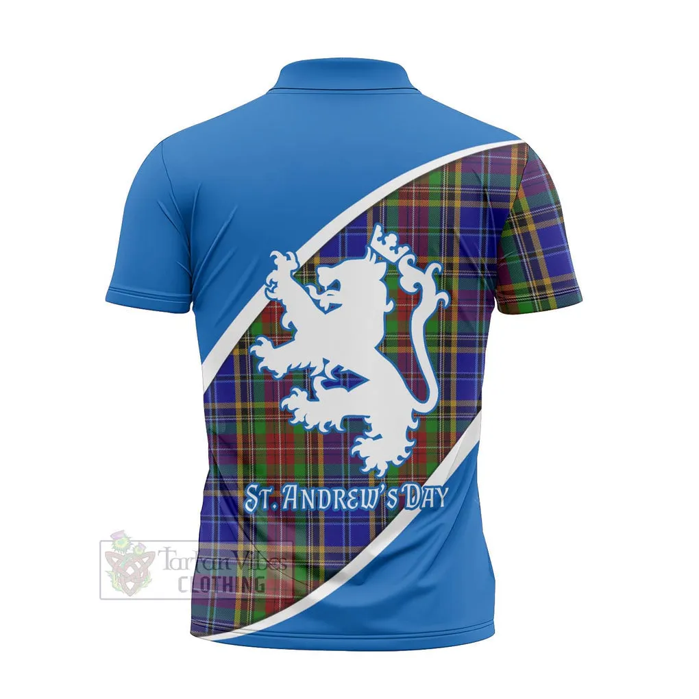 Beattie (Beatty) Family Crest Tartan Zipper Polo Shirt Celebrate Saint Andrew's Day in Style