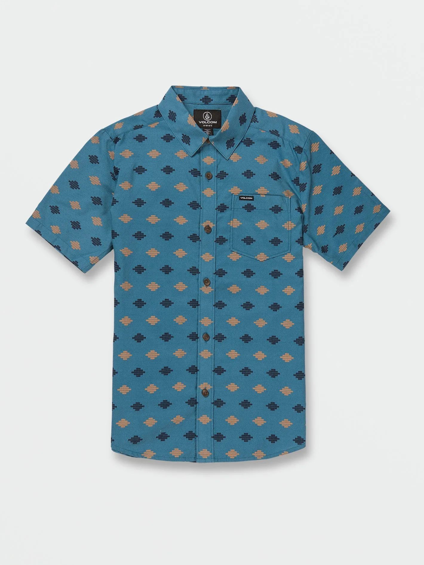 Big Boys Stackstone Short Sleeve Shirt - Aged Indigo