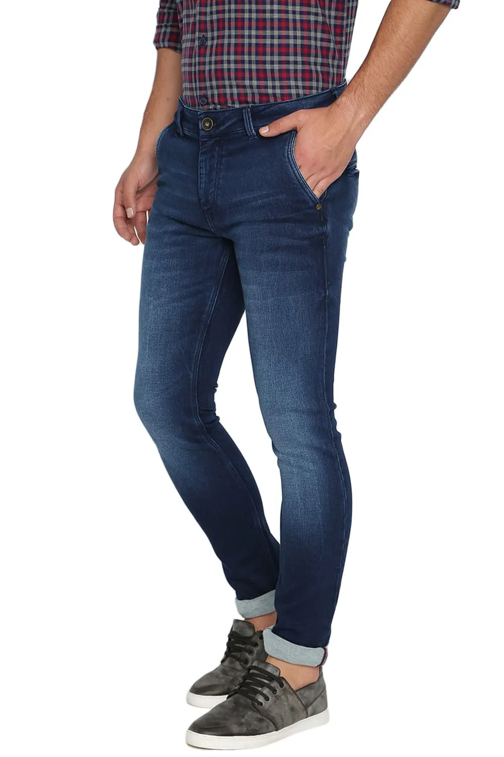 Blade Fit Indigo Stretch Jeans