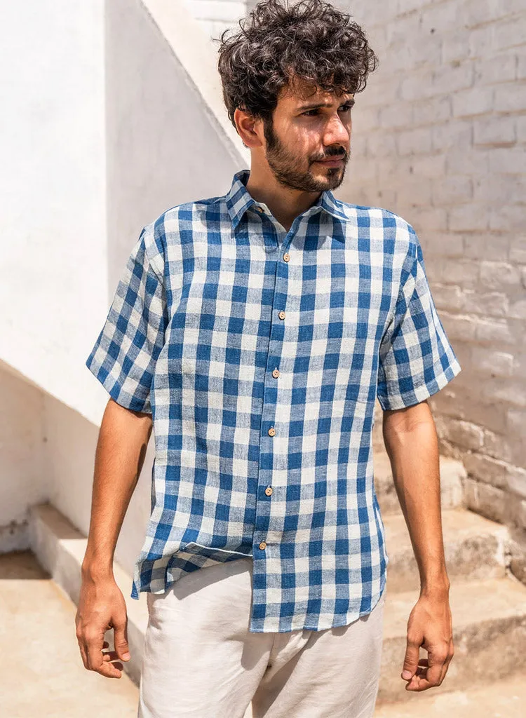 Block Indigo Shirt