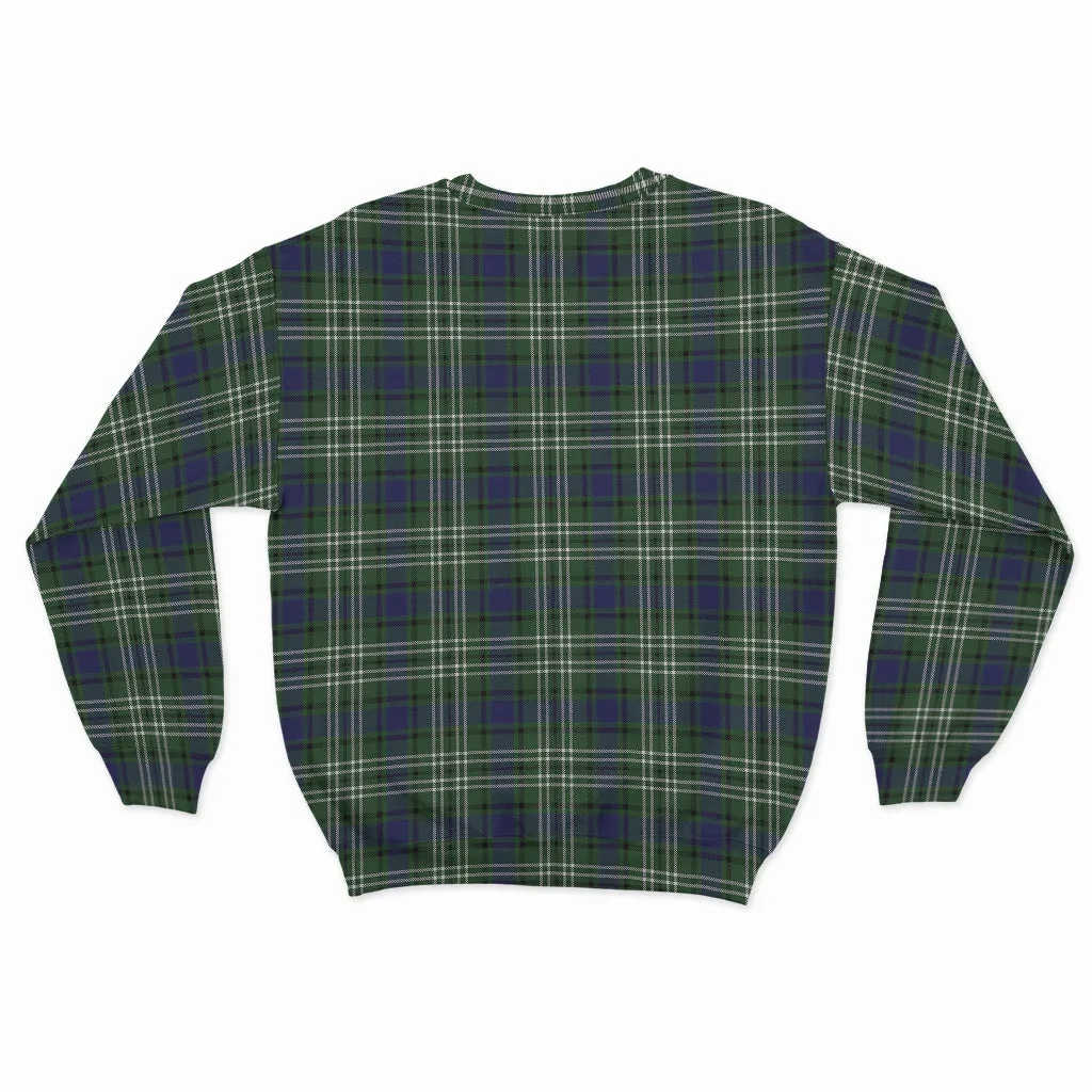 Blyth Tartan Sweatshirt with Family Crest