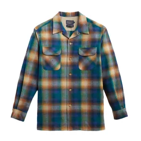 Board Shirt Blue/Brown Multi Ombre