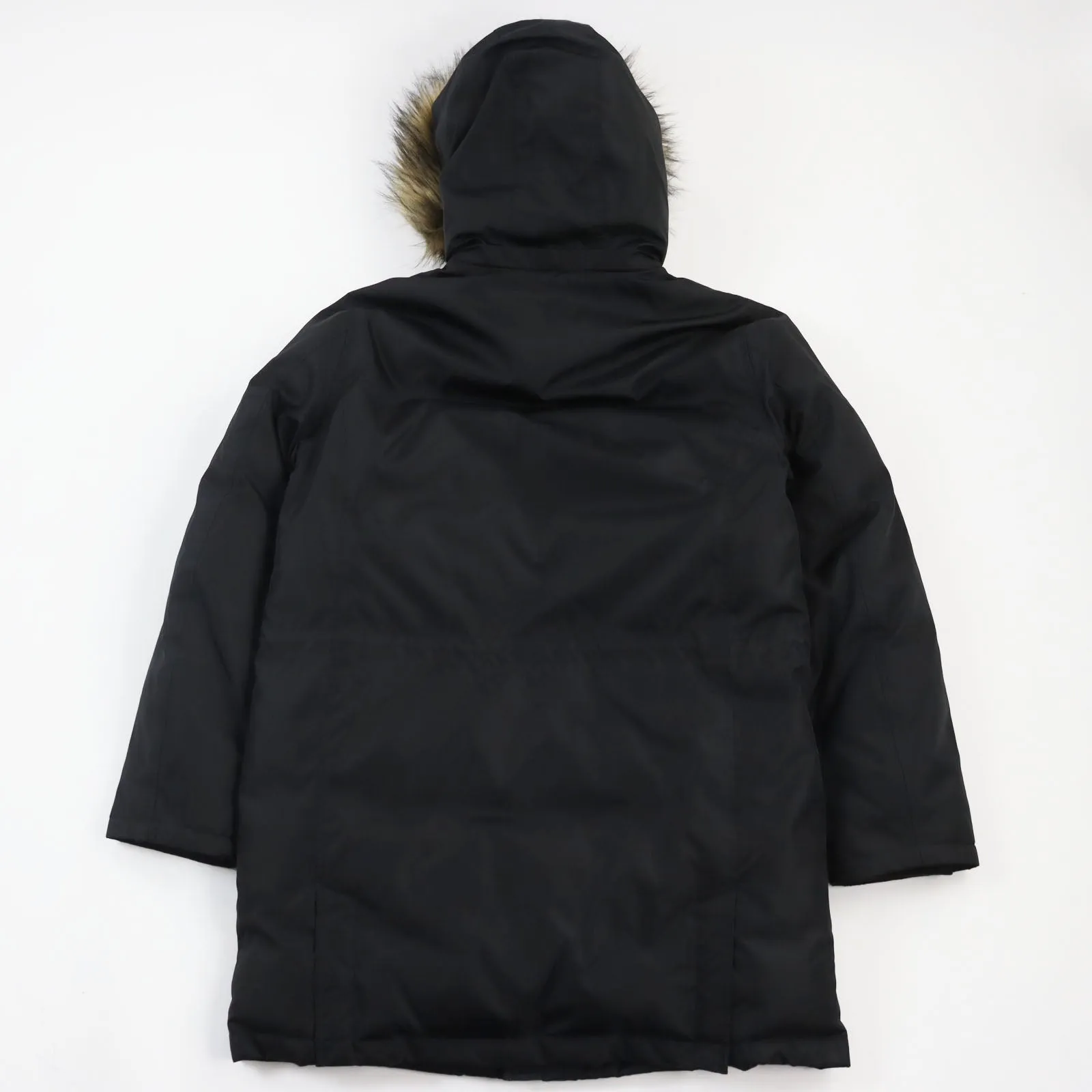 Brooks Brothers Hooded Down Coat Black M