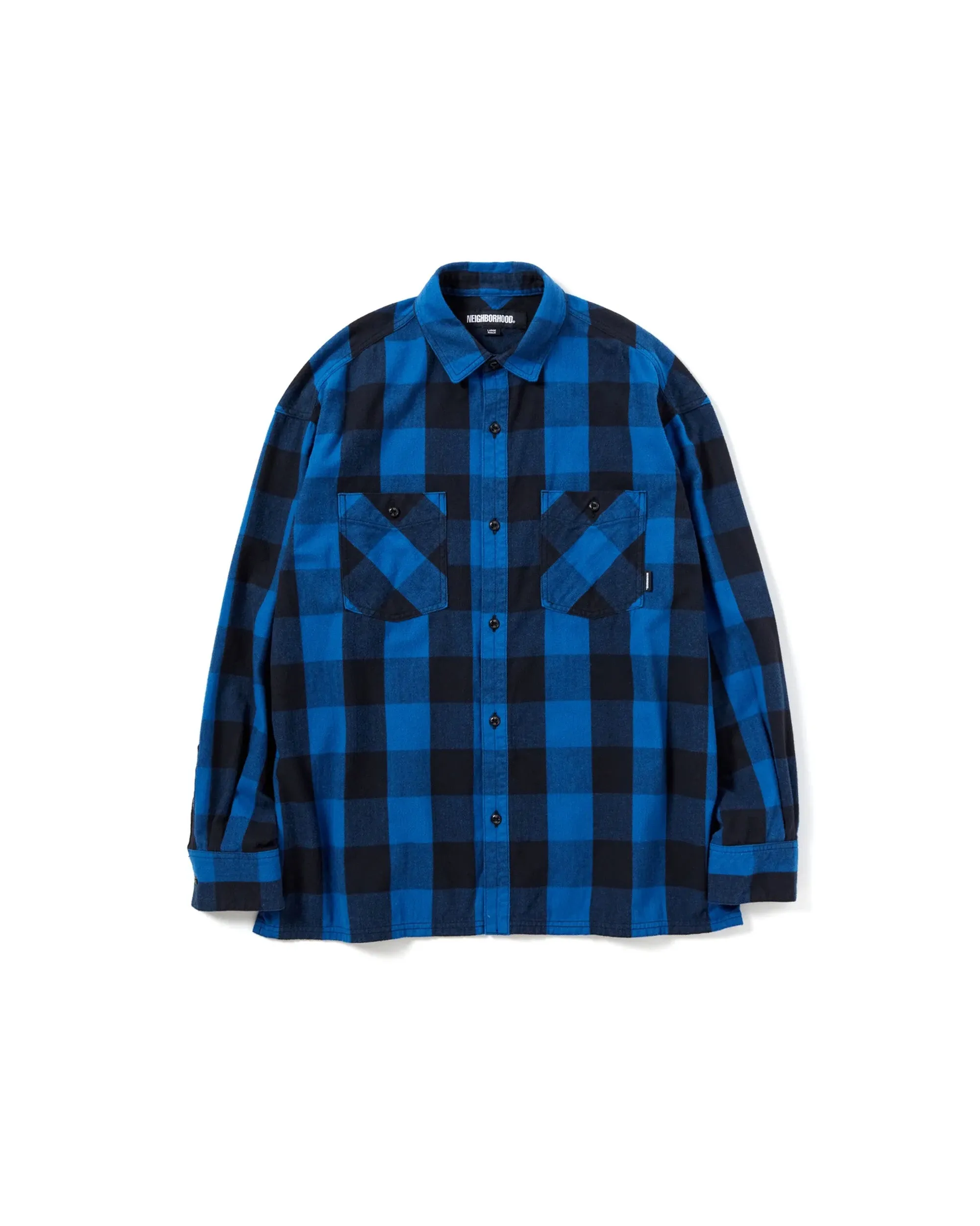 Buffalo Check L/S Shirt - Blue