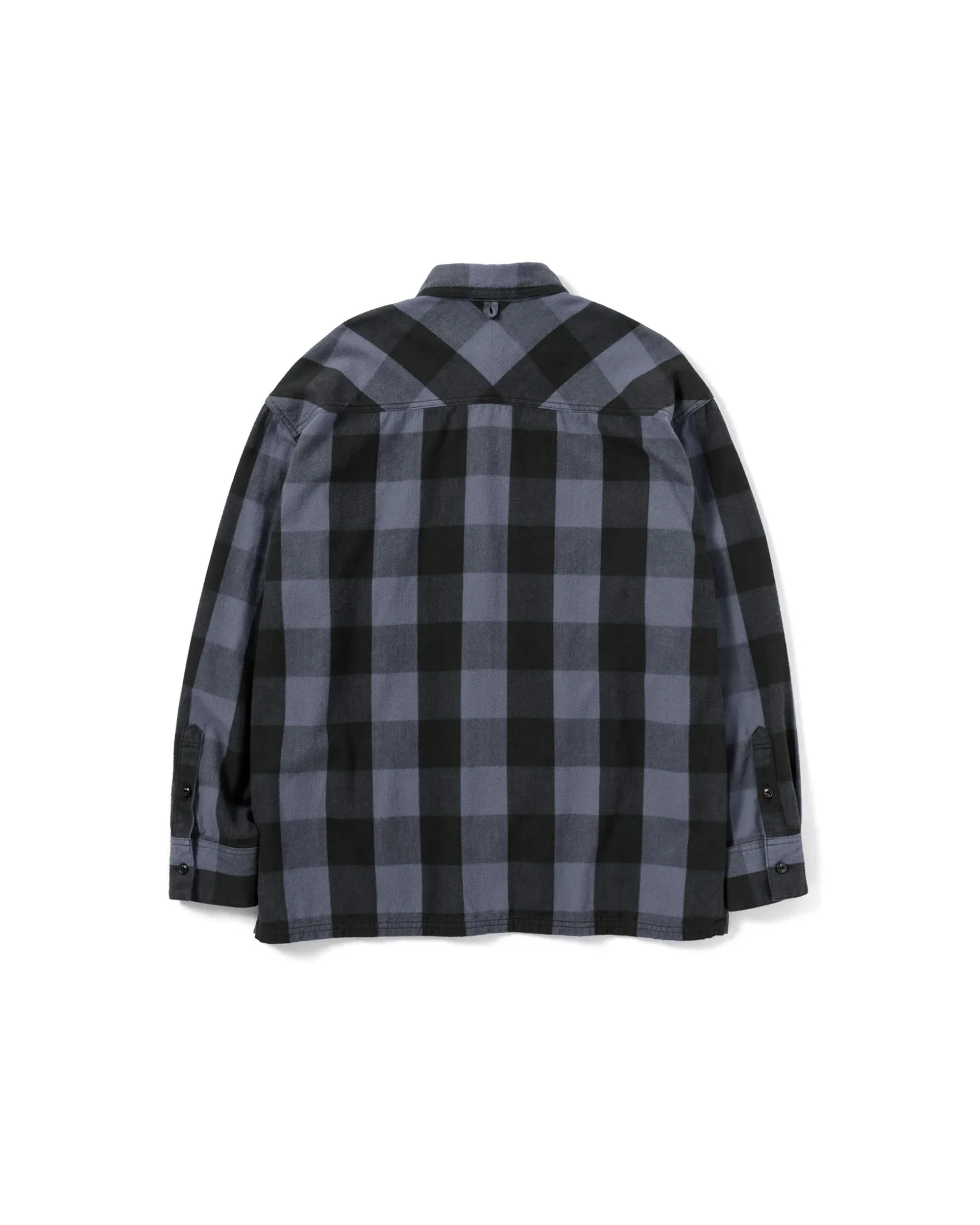 Buffalo Check L/S Shirt - Grey