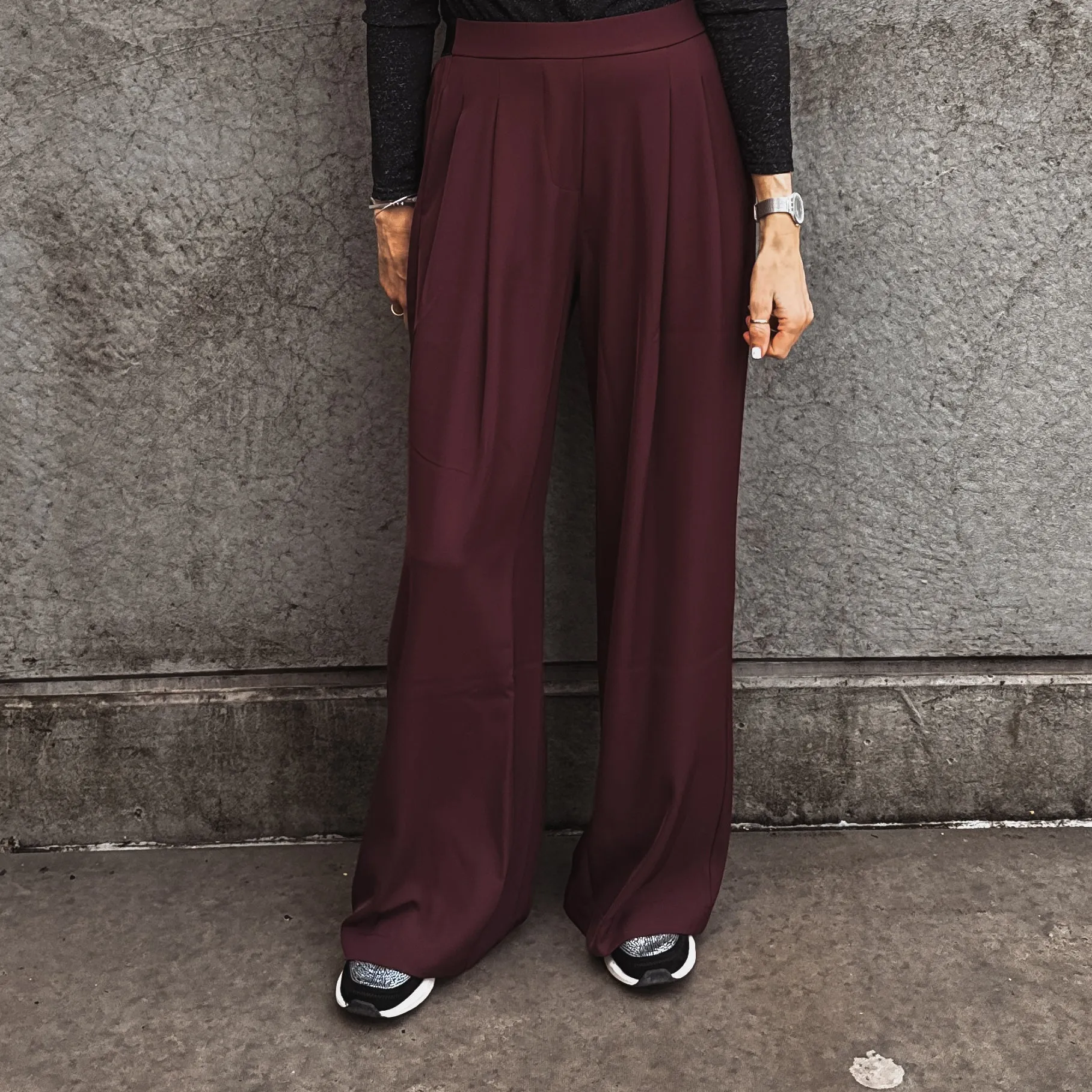 BURGUNDY Amy palazzo pants *NEW*