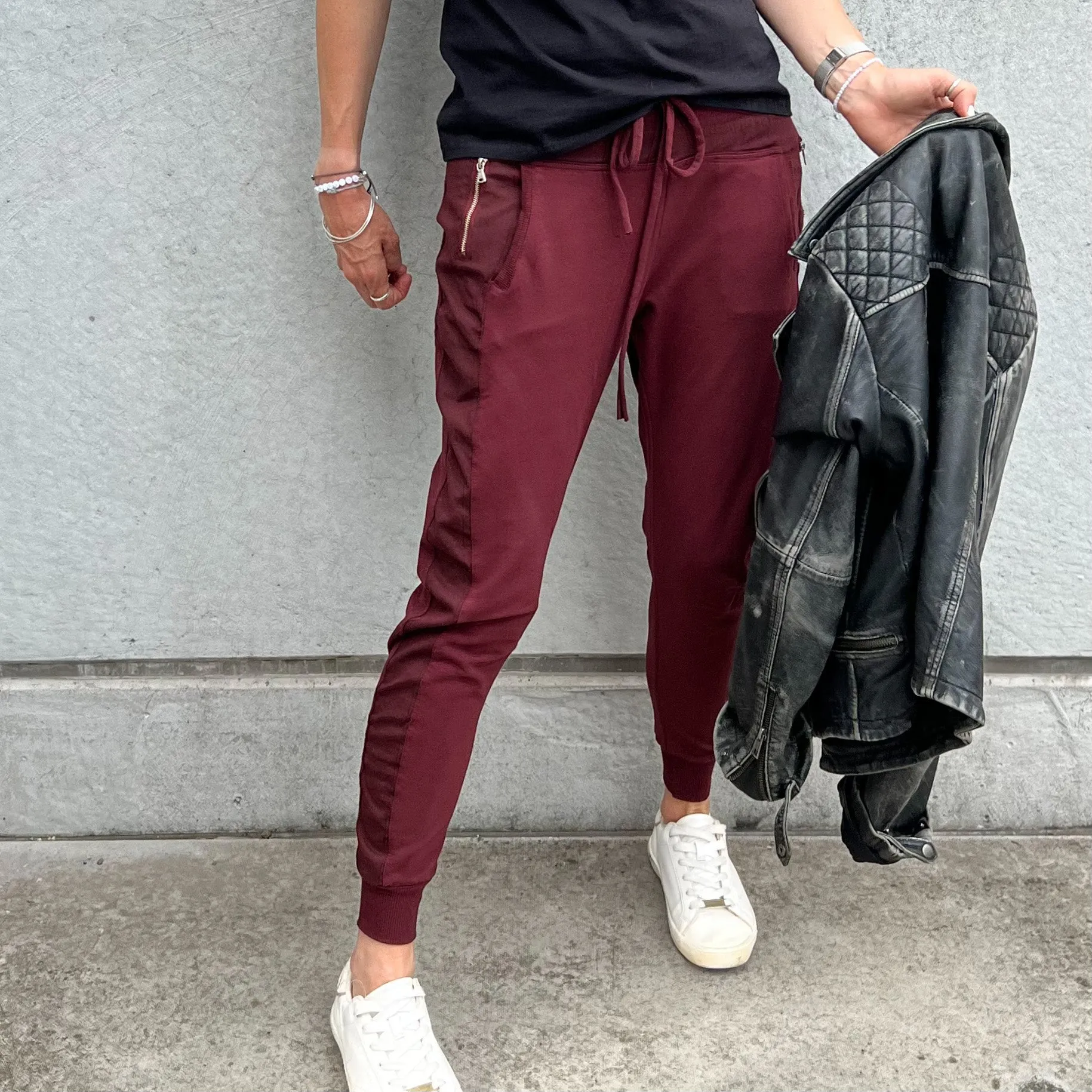 Burgundy ULTIMATE joggers