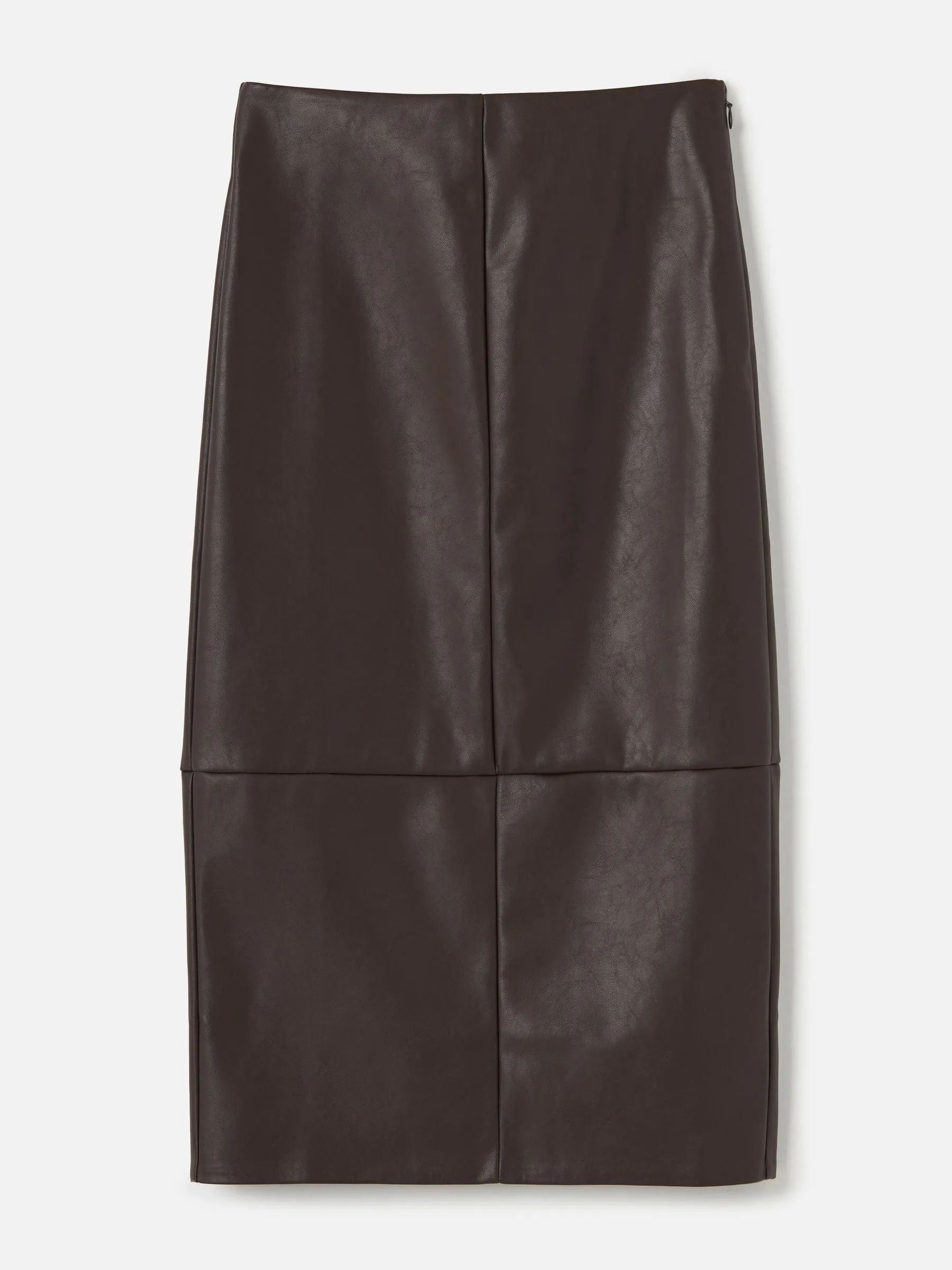 Butter Pleather Sadie Seamed Pencil Skirt