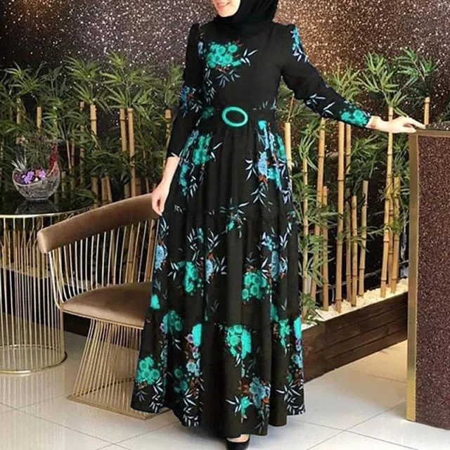 Button Up Front Plus Size Abaya