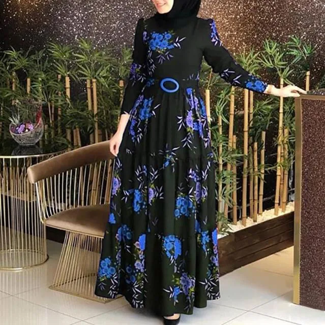 Button Up Front Plus Size Abaya