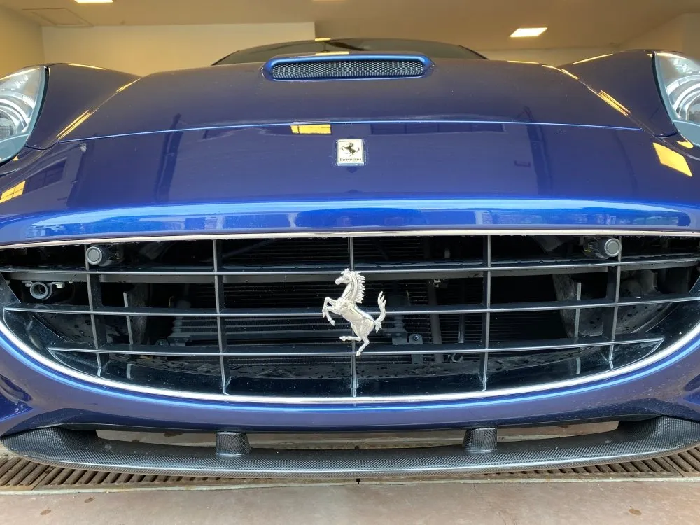 C3 Carbon Ferrari California Carbon Fiber Front Splitter