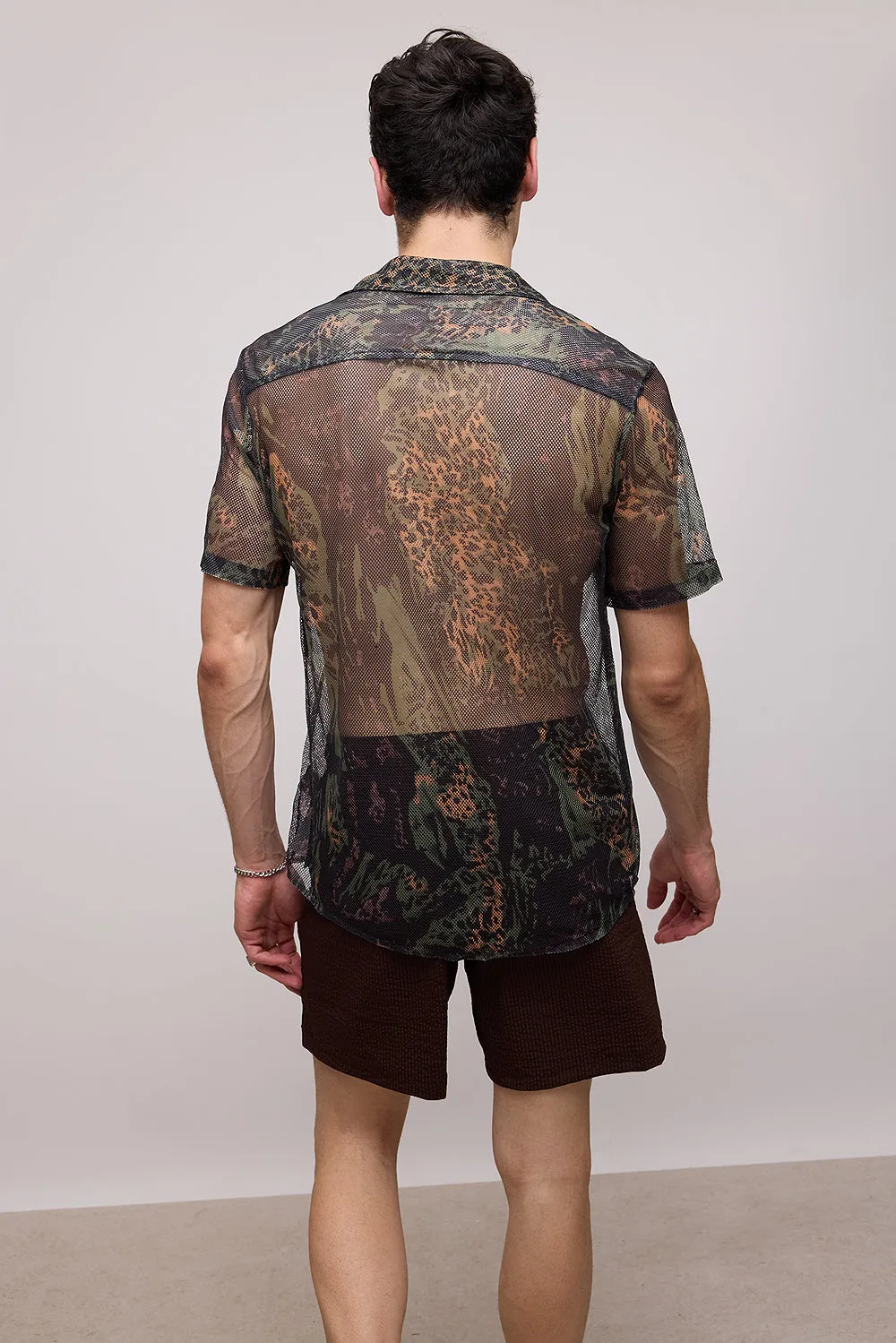 Camo Mesh Shirt