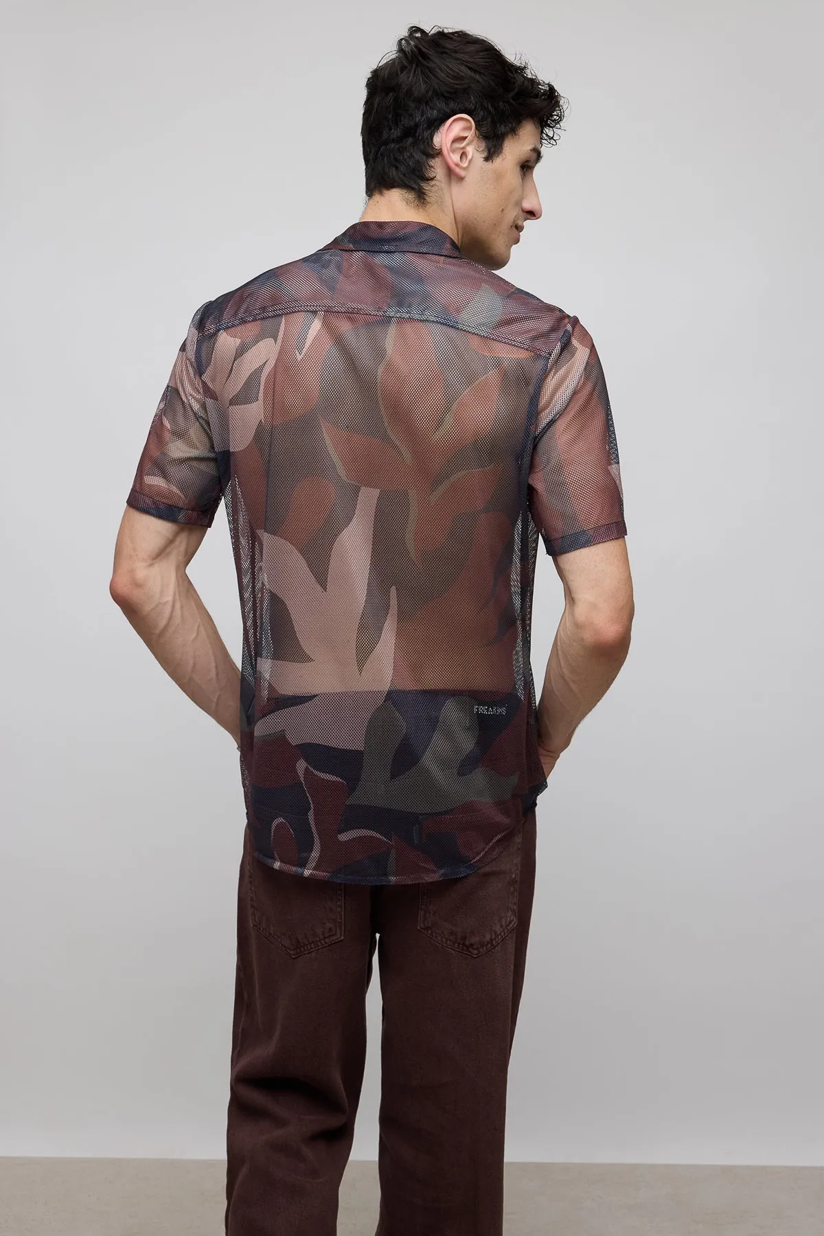 Camouflage Mesh Shirt