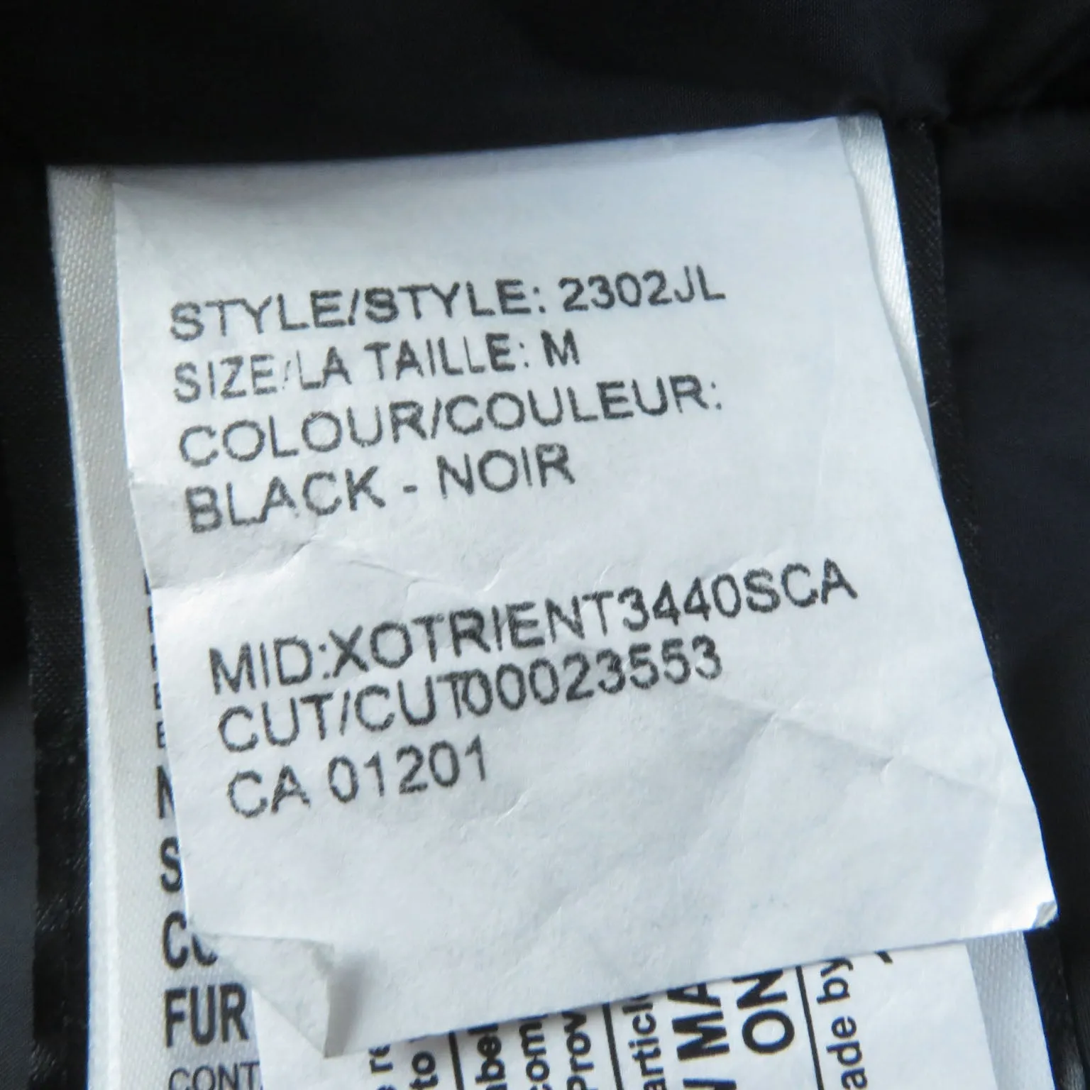 Canada Goose MACKENZIE Down Coat Black M Women