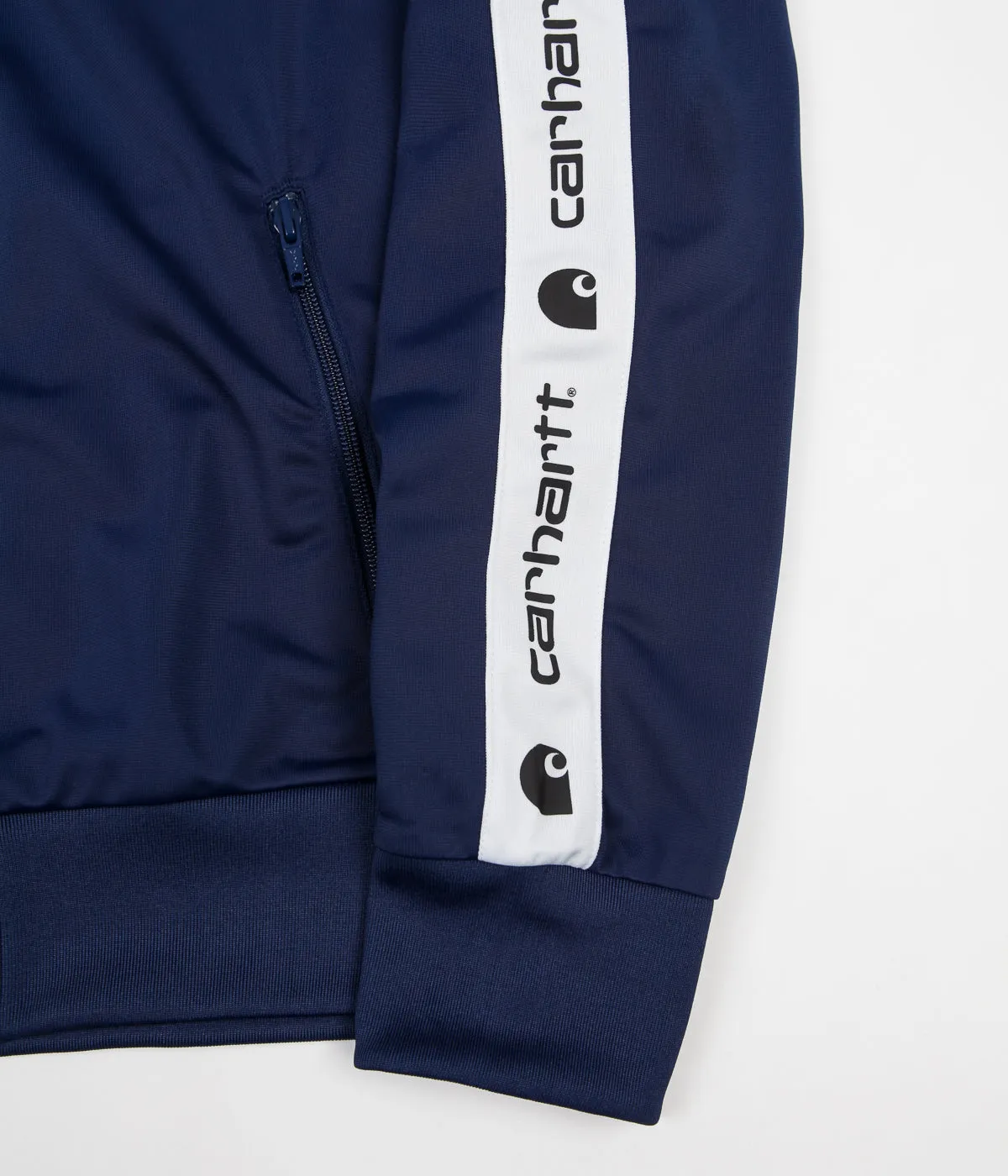 Carhartt Goodwin Track Jacket - Metro Blue / White