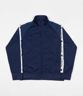 Carhartt Goodwin Track Jacket - Metro Blue / White